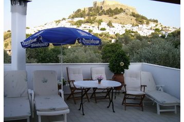 Grèce Privát Líndos, Extérieur